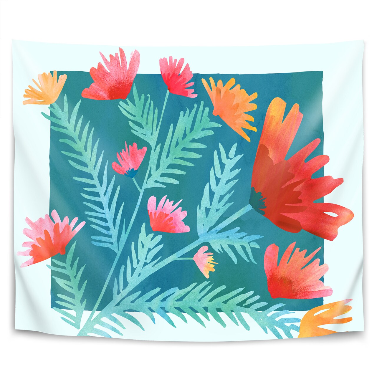 Joy by Modern Tropical  Wall Tapestry - Americanflat